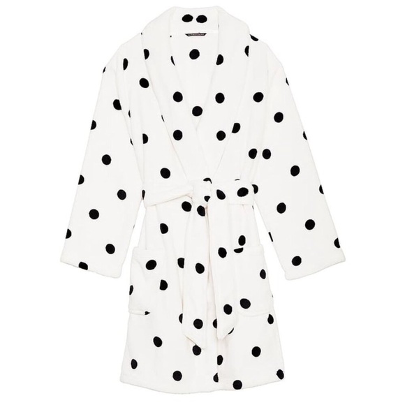 Victoria’s Secret Women's Polka Dot Robe - Picture 4 of 4